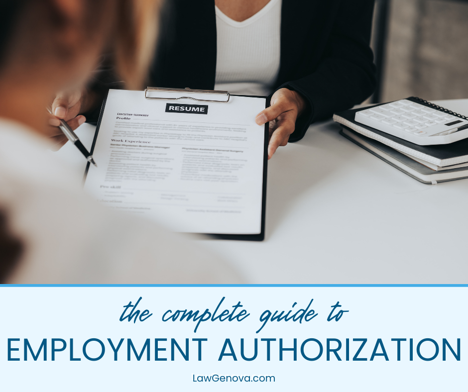 Employment Authorization: Which Immigrants Can Work in the United States?